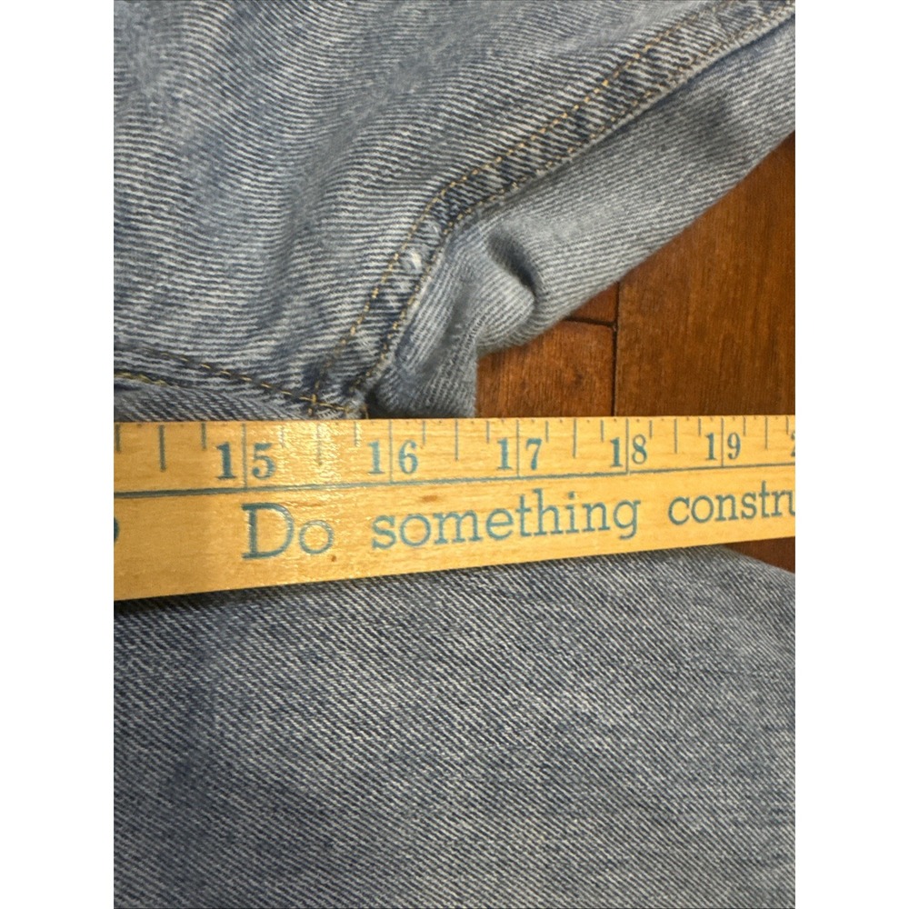 Vintage‎ Levi's 550 Relaxed Fit Jeans W48 L32 Tapered Leg Light Wash USA Style - Picture 5 of 7
